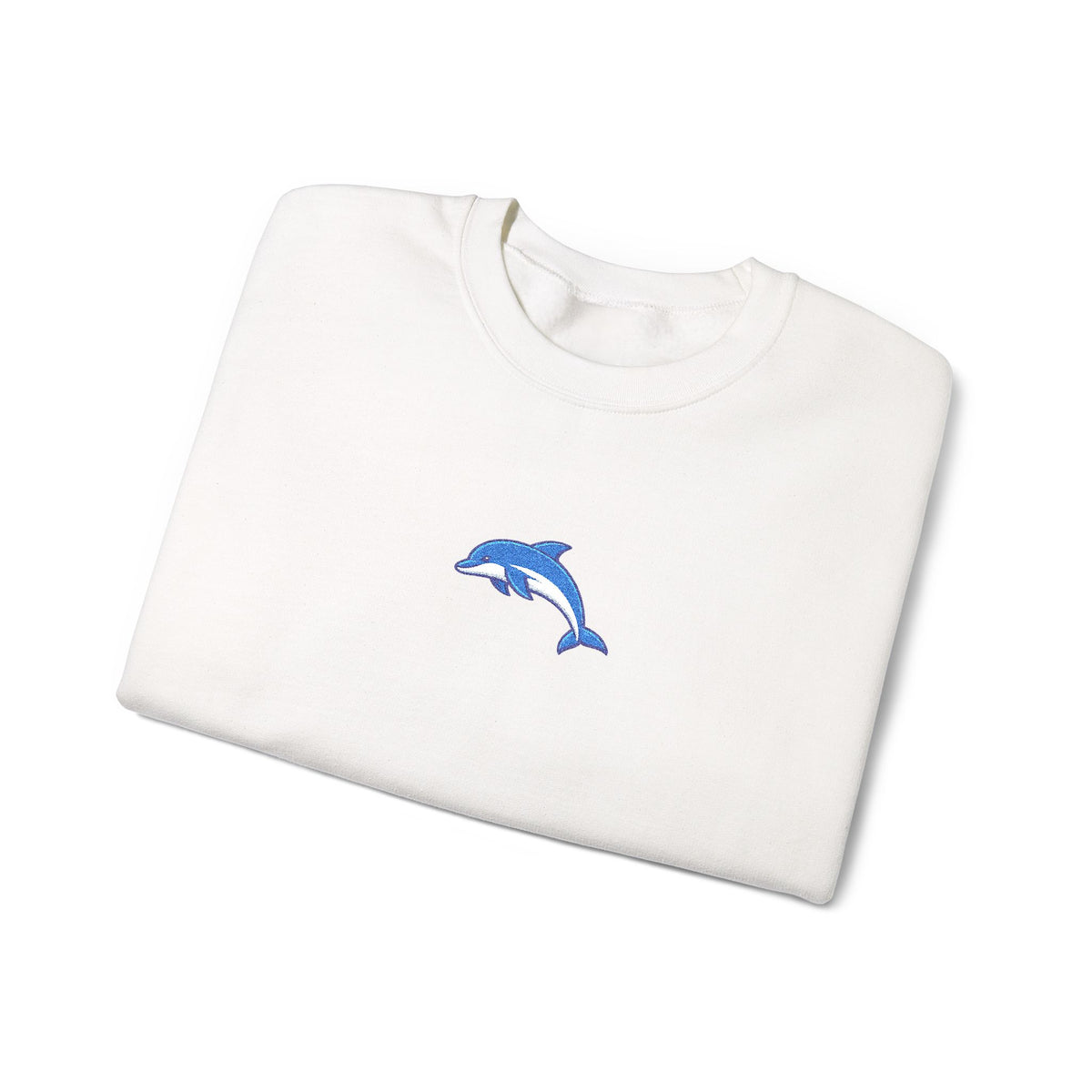 Dolphin Embroidered Sweatshirt