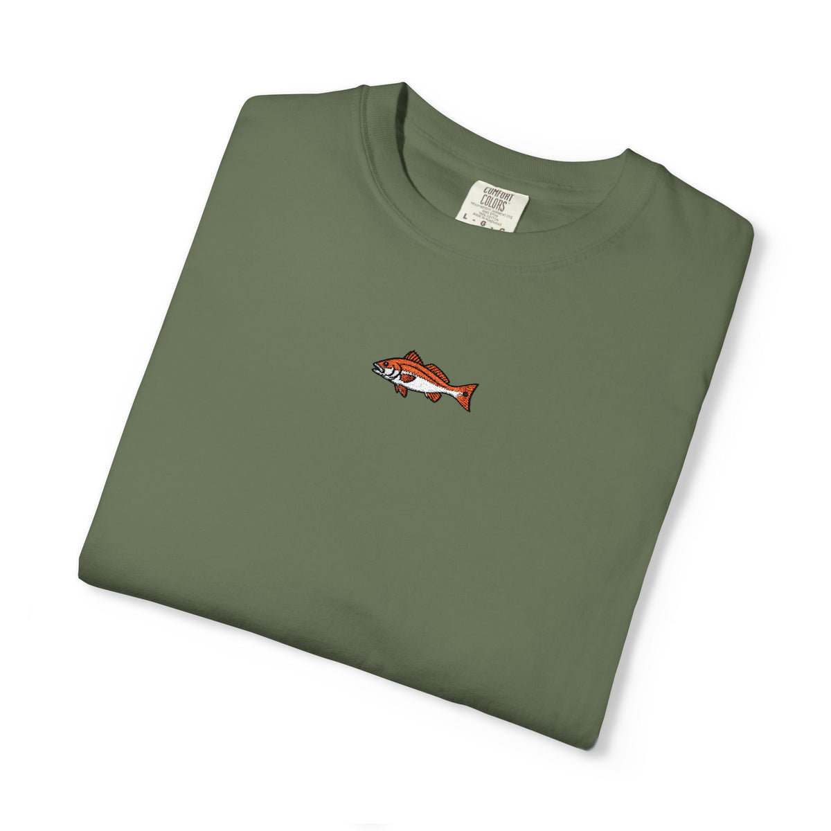 Redfish Embroidered Tee