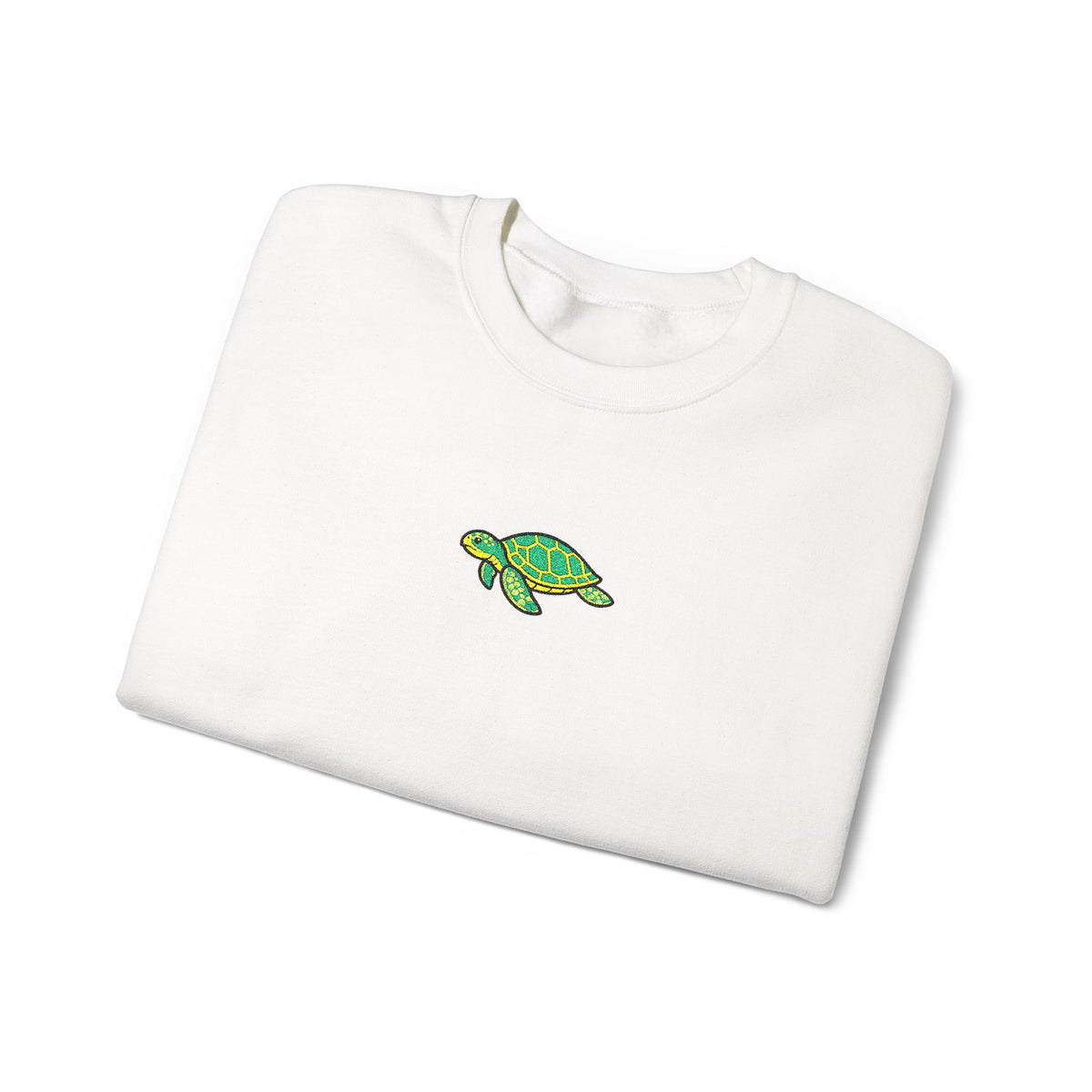 Sea Turtle Embroidered Sweatshirt