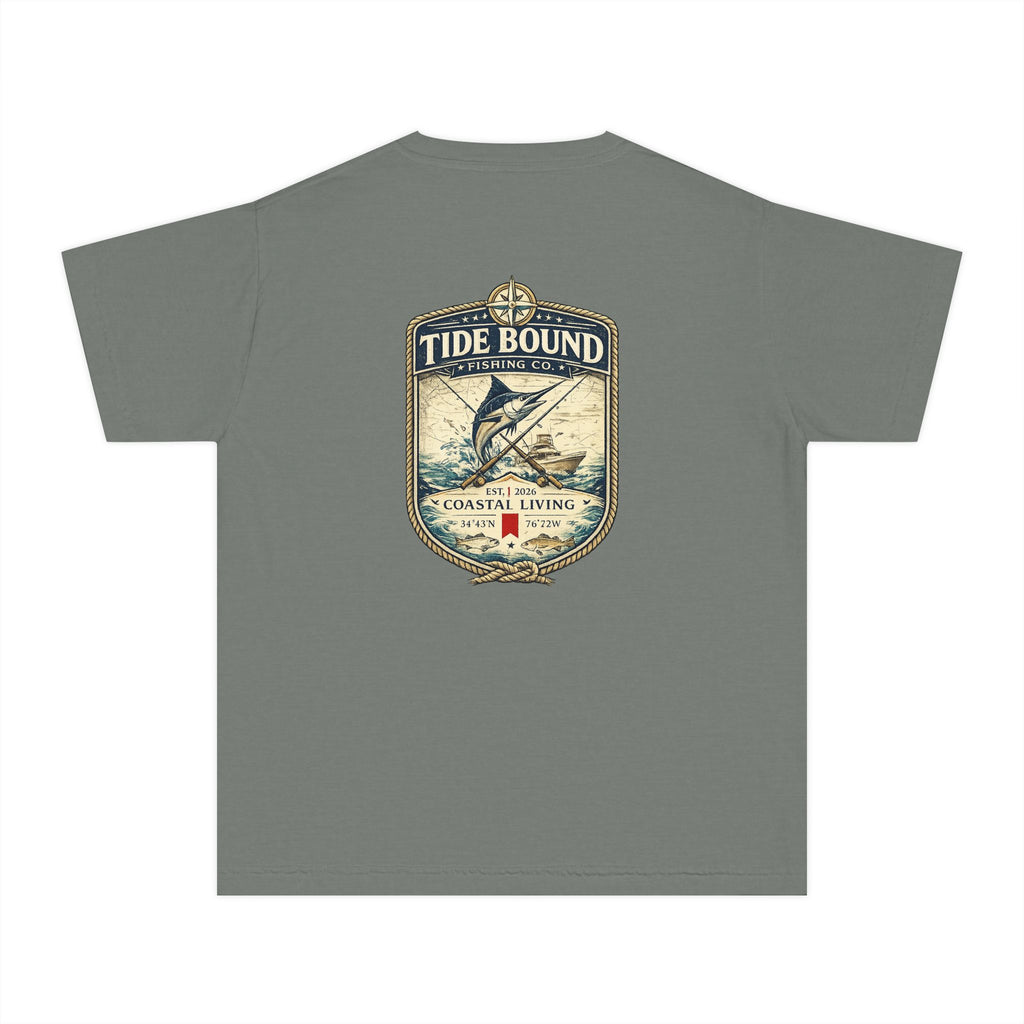 Youth Coastal Fishing Tee