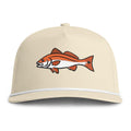 Redfish Embroidered Rope Hat | Cream