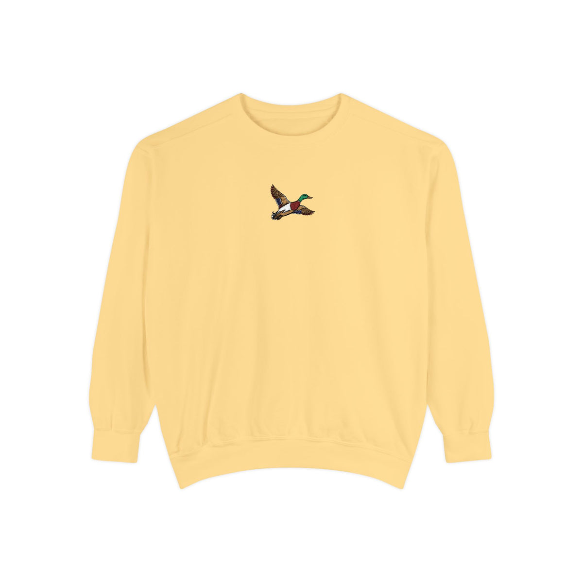 Flying Mallard Embroidered Sweatshirt
