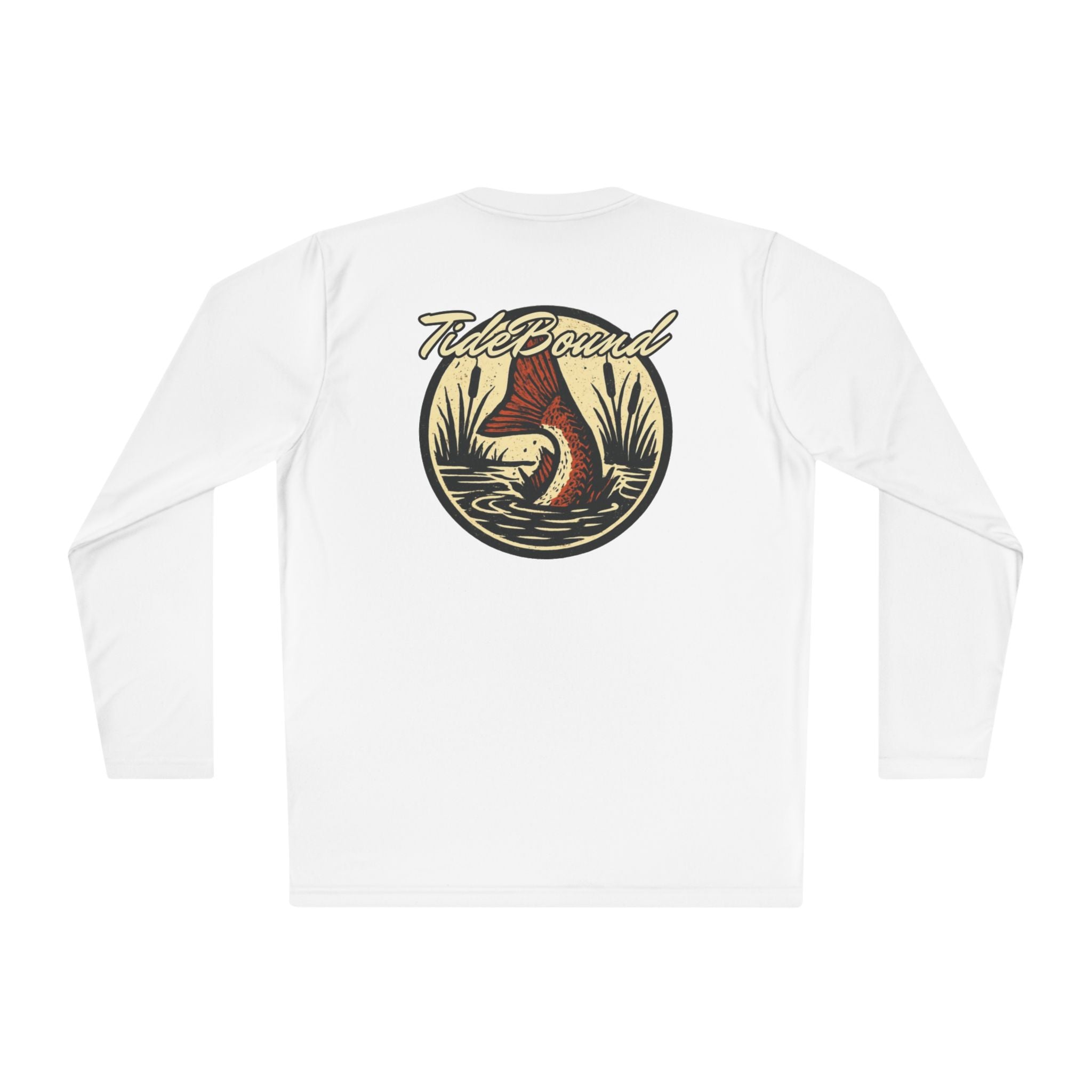Redfish Tail Retro Performance Long Sleeve