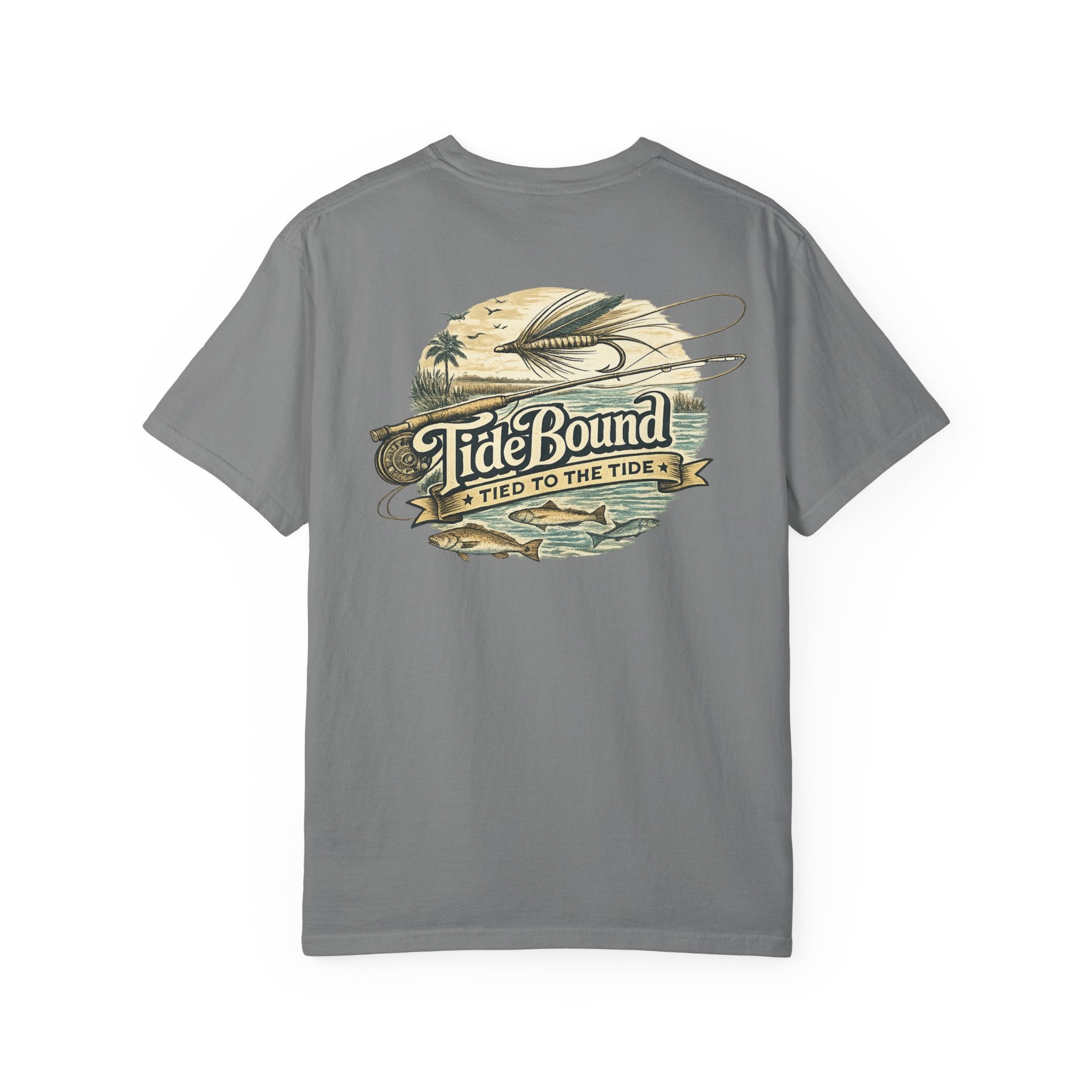 Tied to the Tide Fly Fish Tee