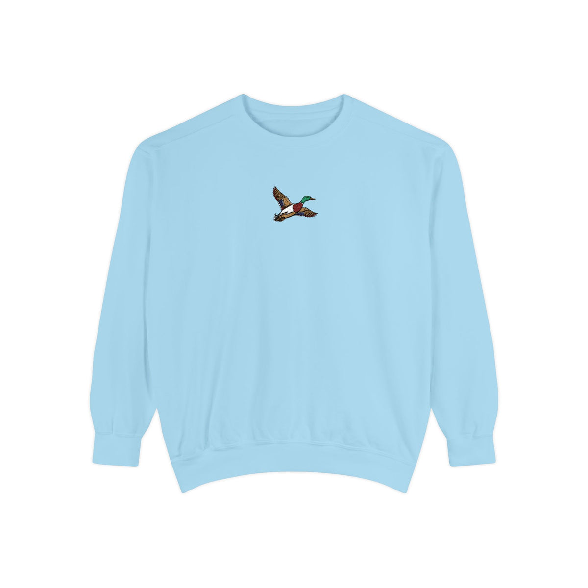 Flying Mallard Embroidered Sweatshirt