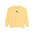 Dolphin Embroidered Crewneck Sweatshirt
