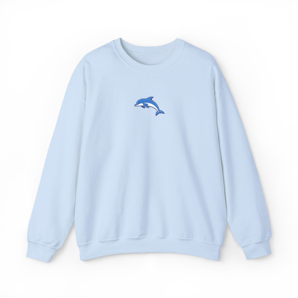 Dolphin Embroidered Sweatshirt