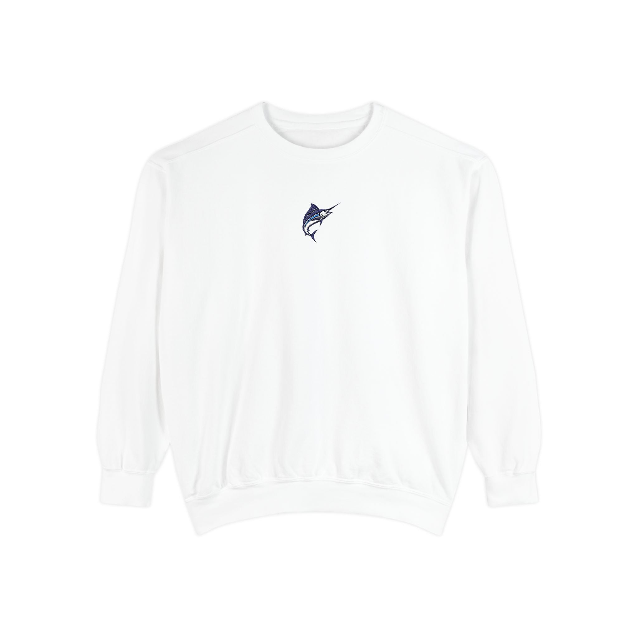 Marlin Embroidered Crewneck Sweatshirt