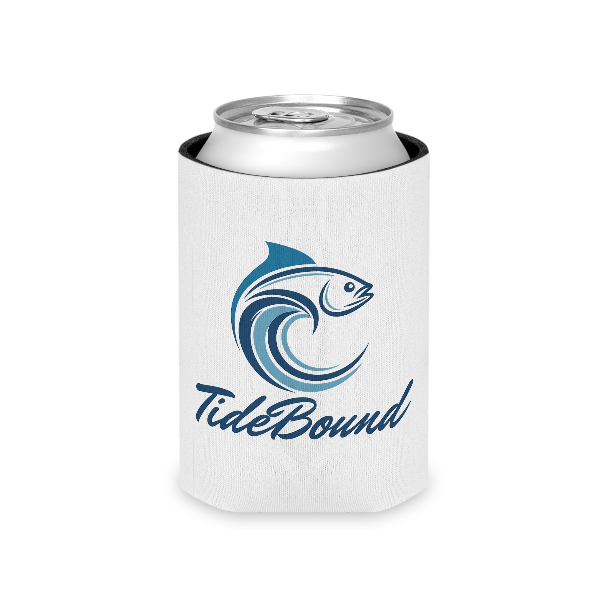 TideBound Fish Logo Koozie