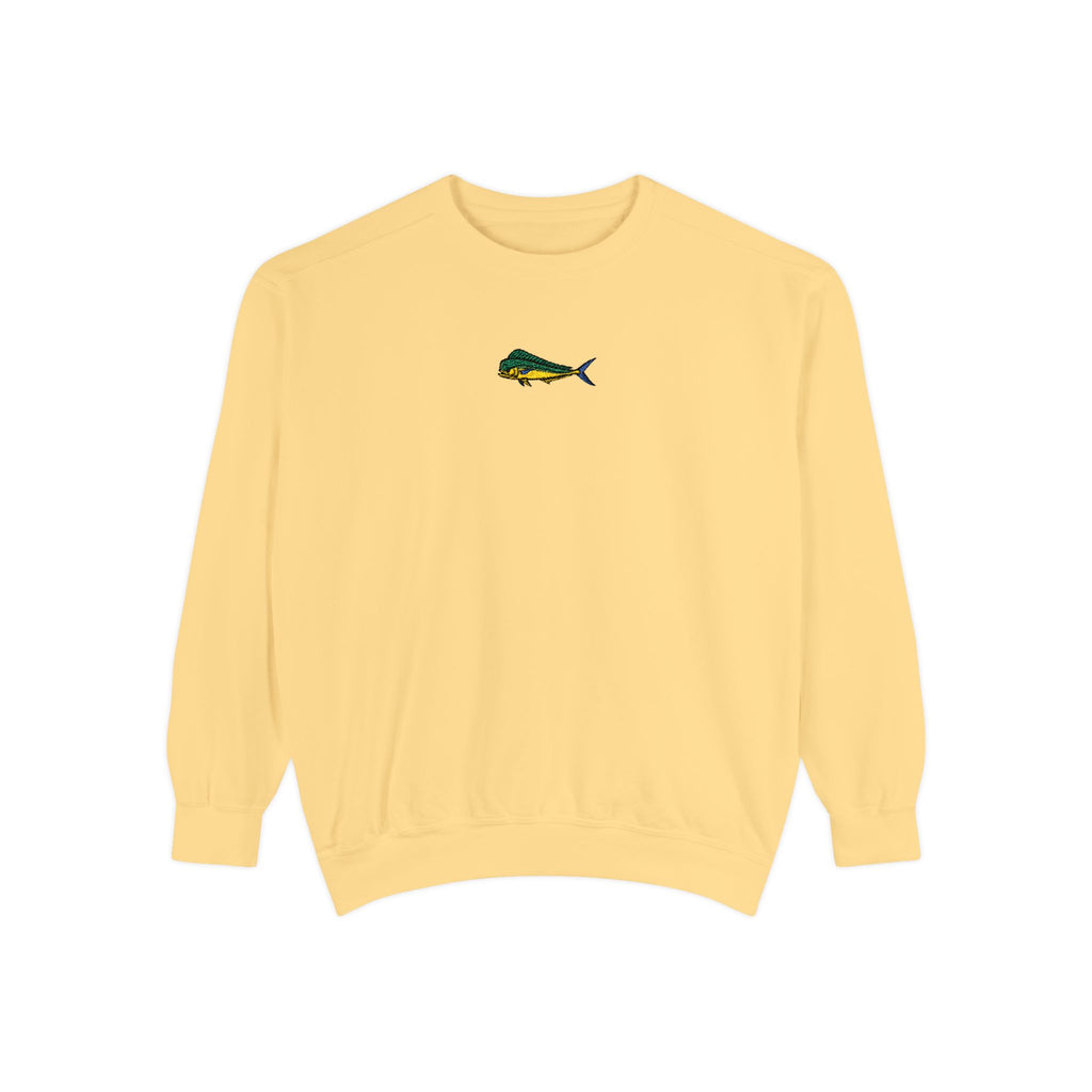 Mahi Embroidered Crewneck Sweatshirt
