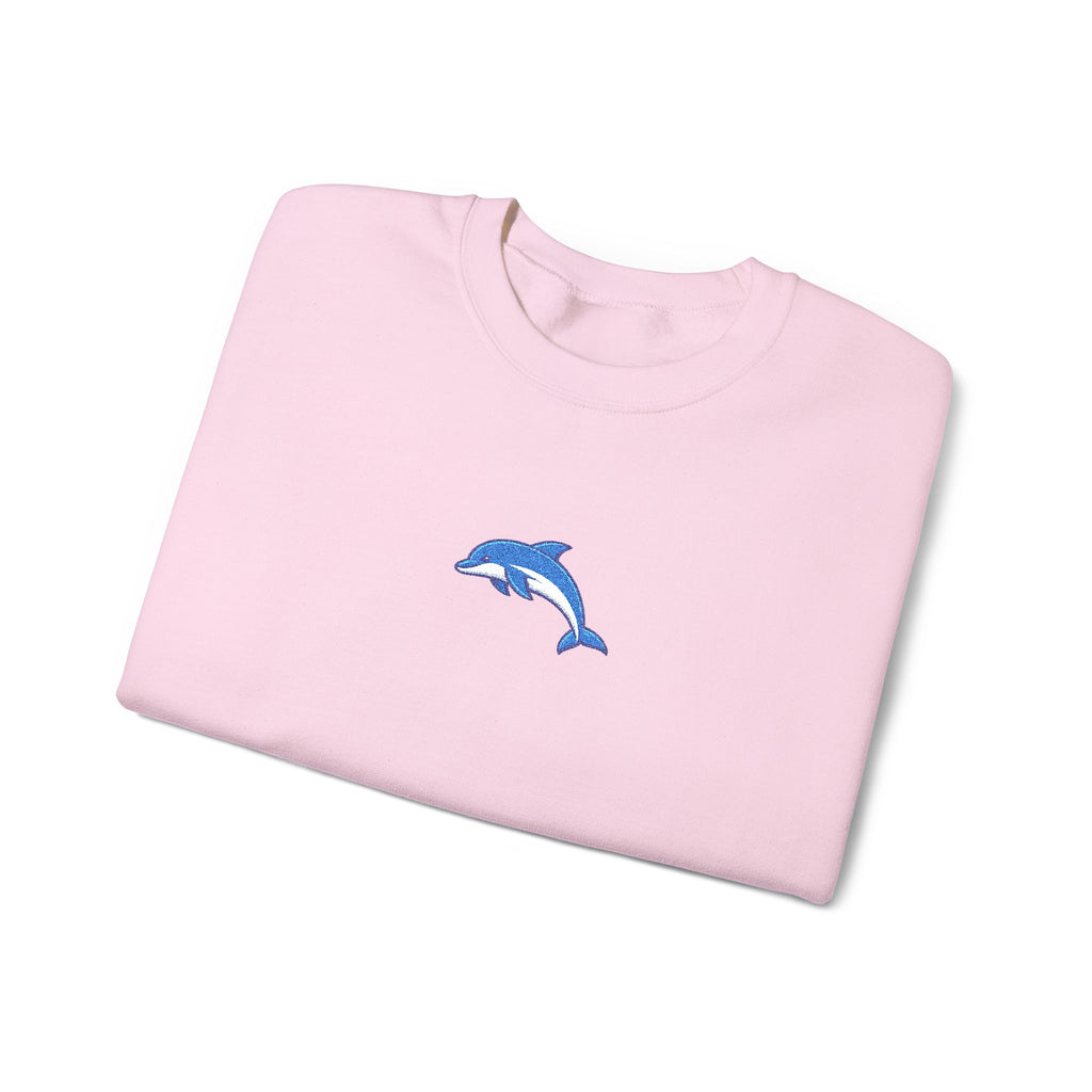 Dolphin Embroidered Sweatshirt
