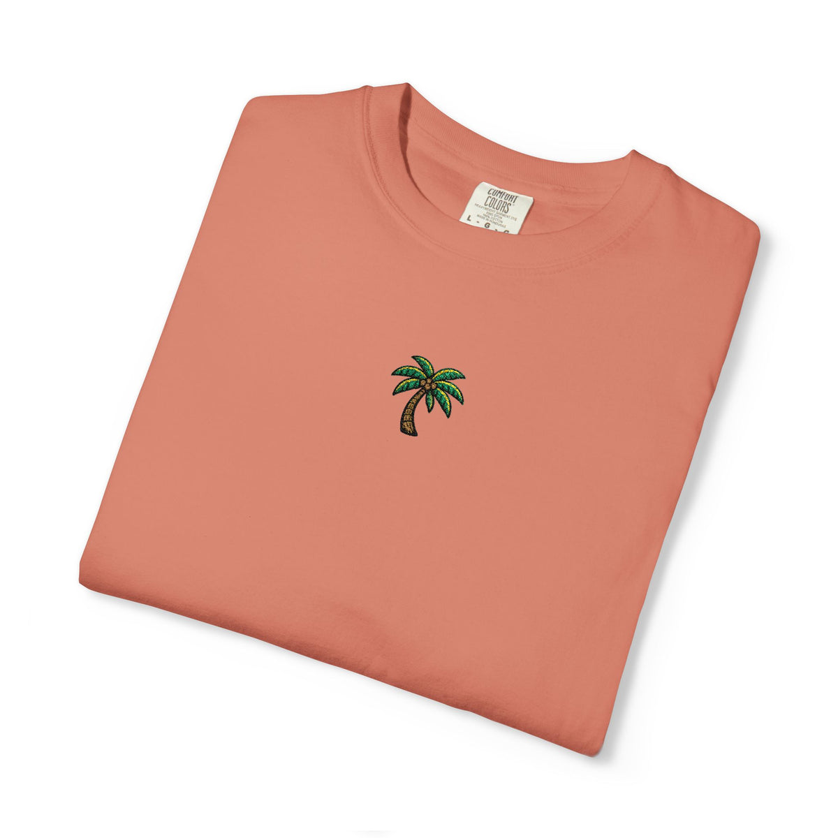 Palm Tree Embroidered Tee