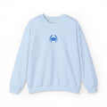 Blue Crab Embroidered Sweatshirt