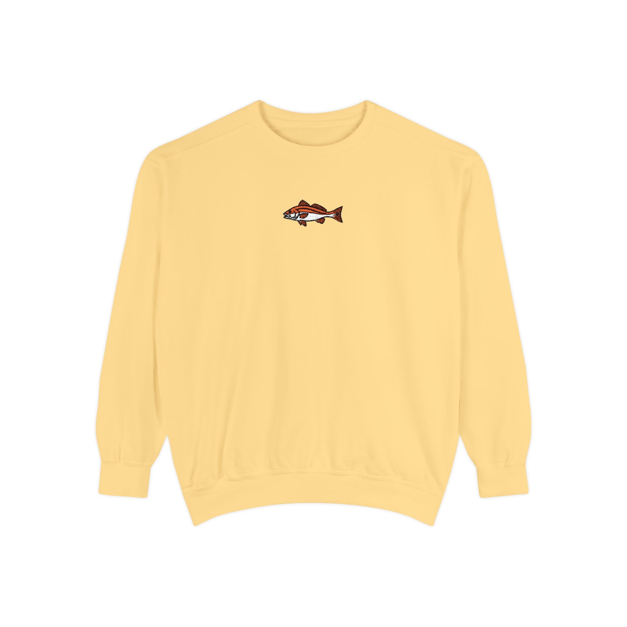 Redfish Embroidered Crewneck Sweatshirt