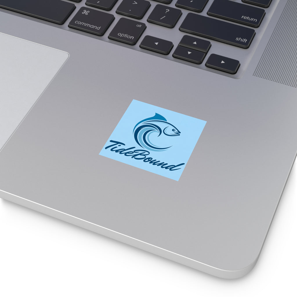 TideBound Logo Sticker Decal Blue
