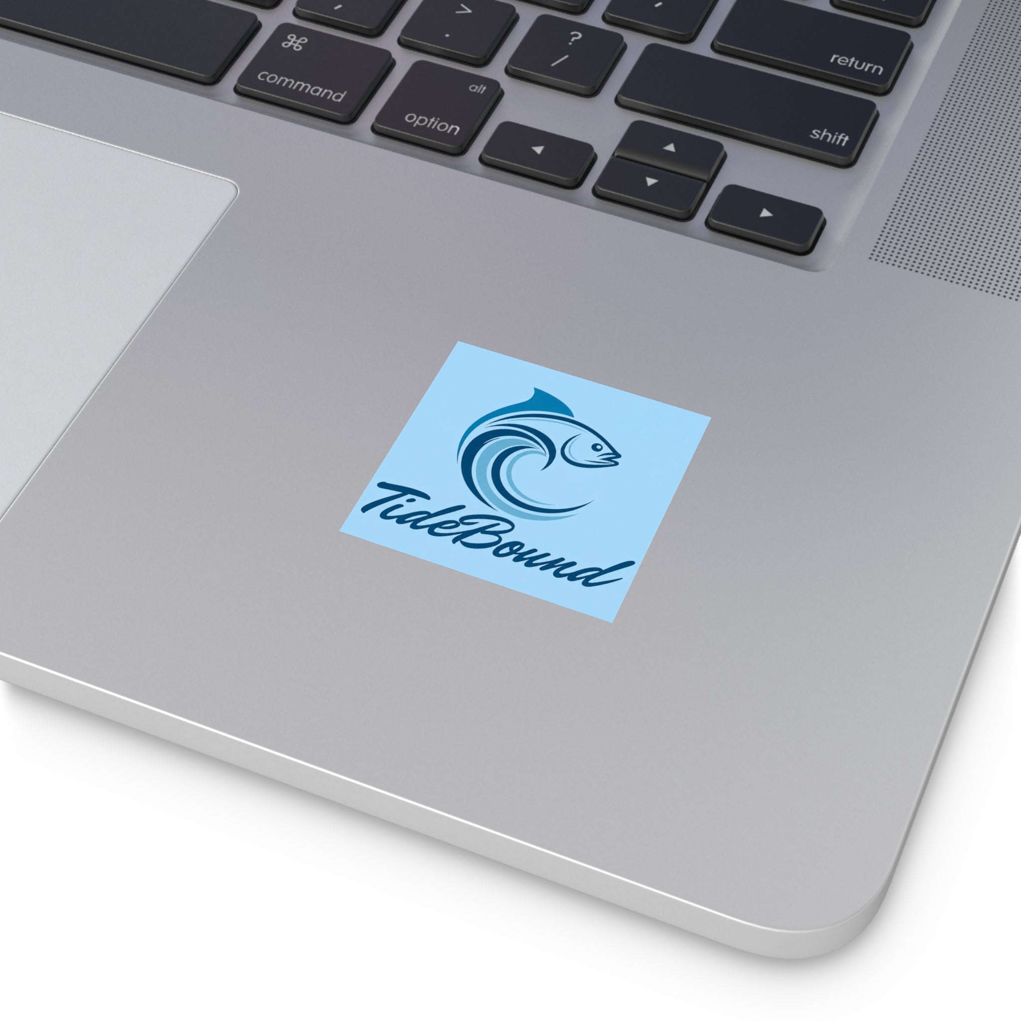 TideBound Logo Sticker Decal Blue