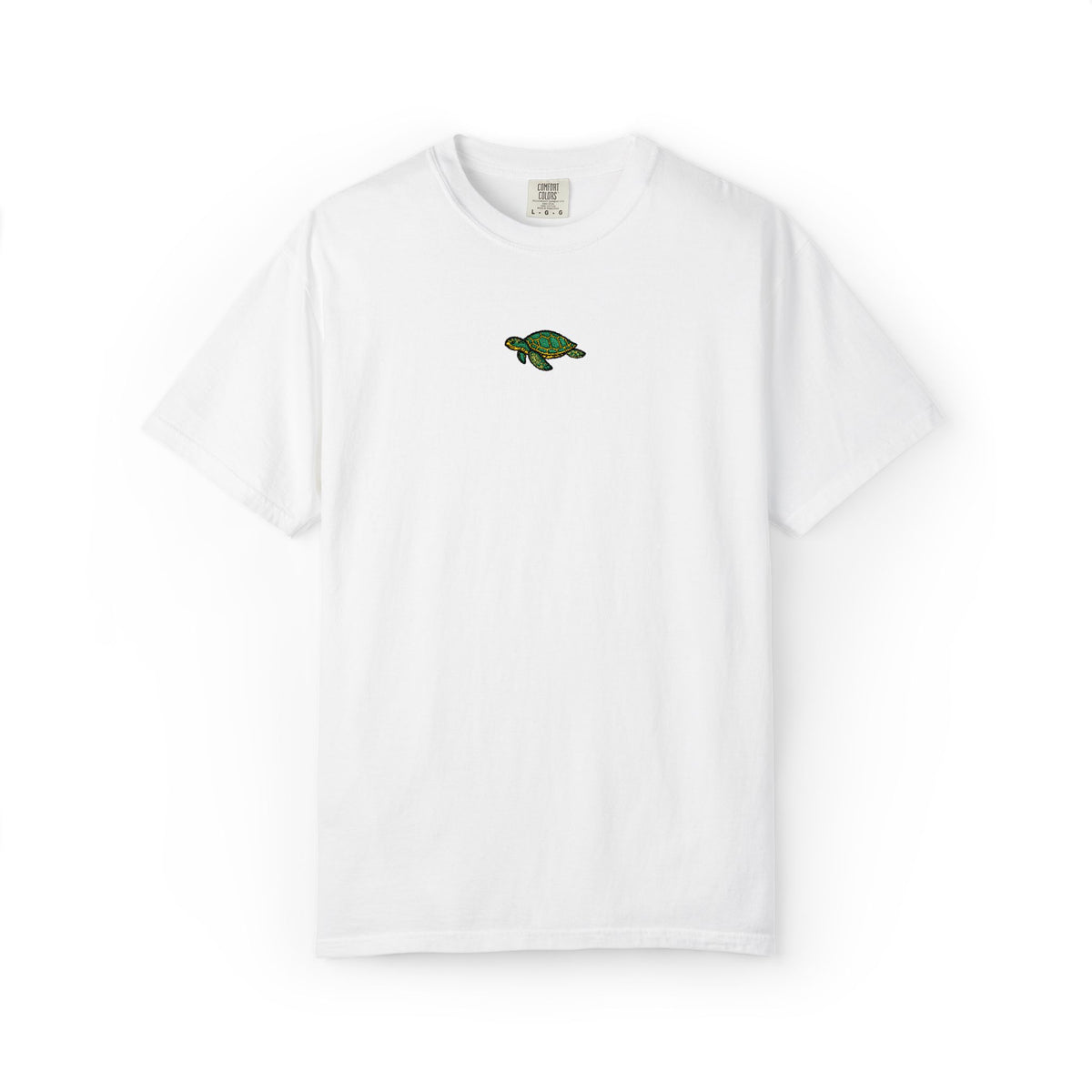Sea Turtle Embroidered Tee