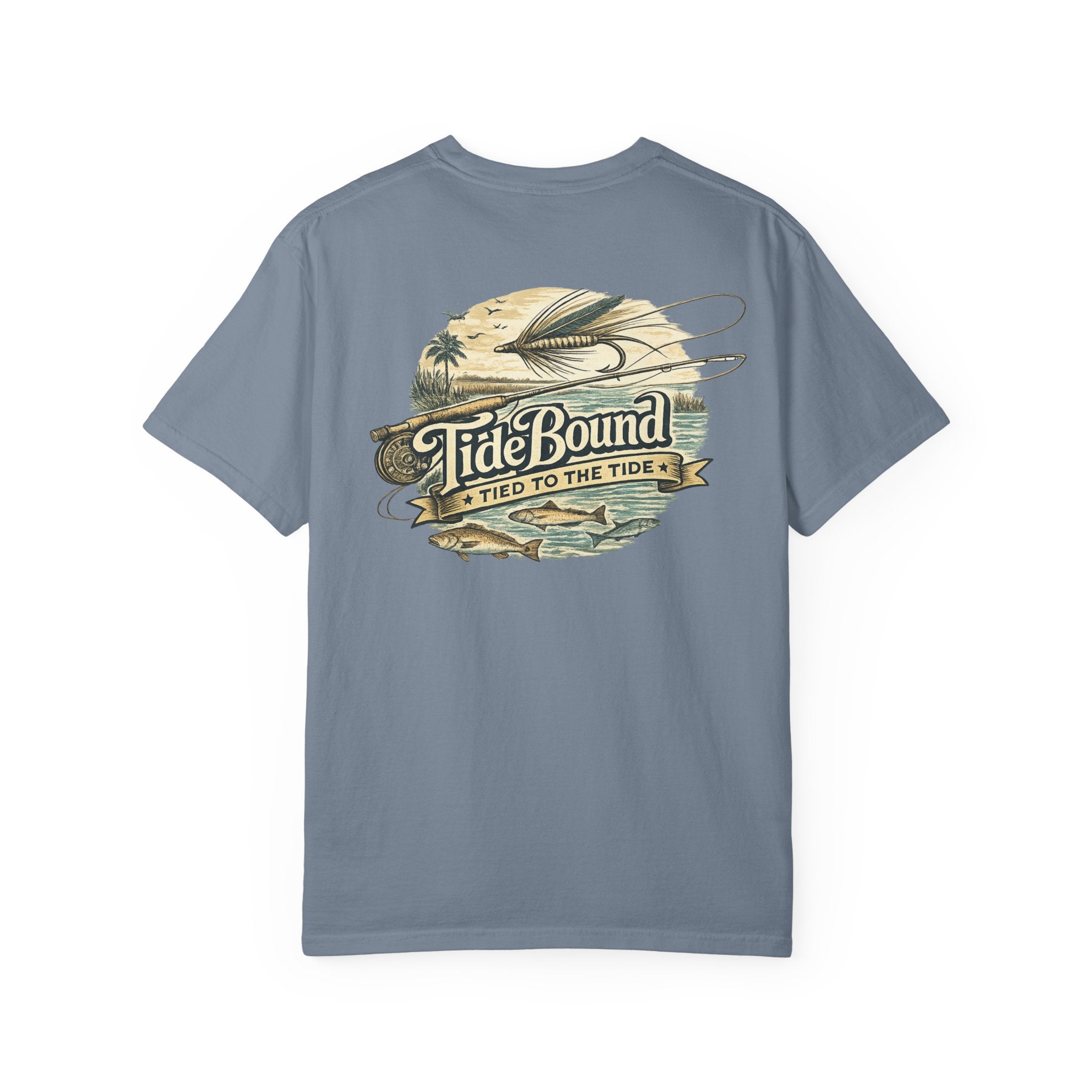 Tied to the Tide Fly Fish Tee