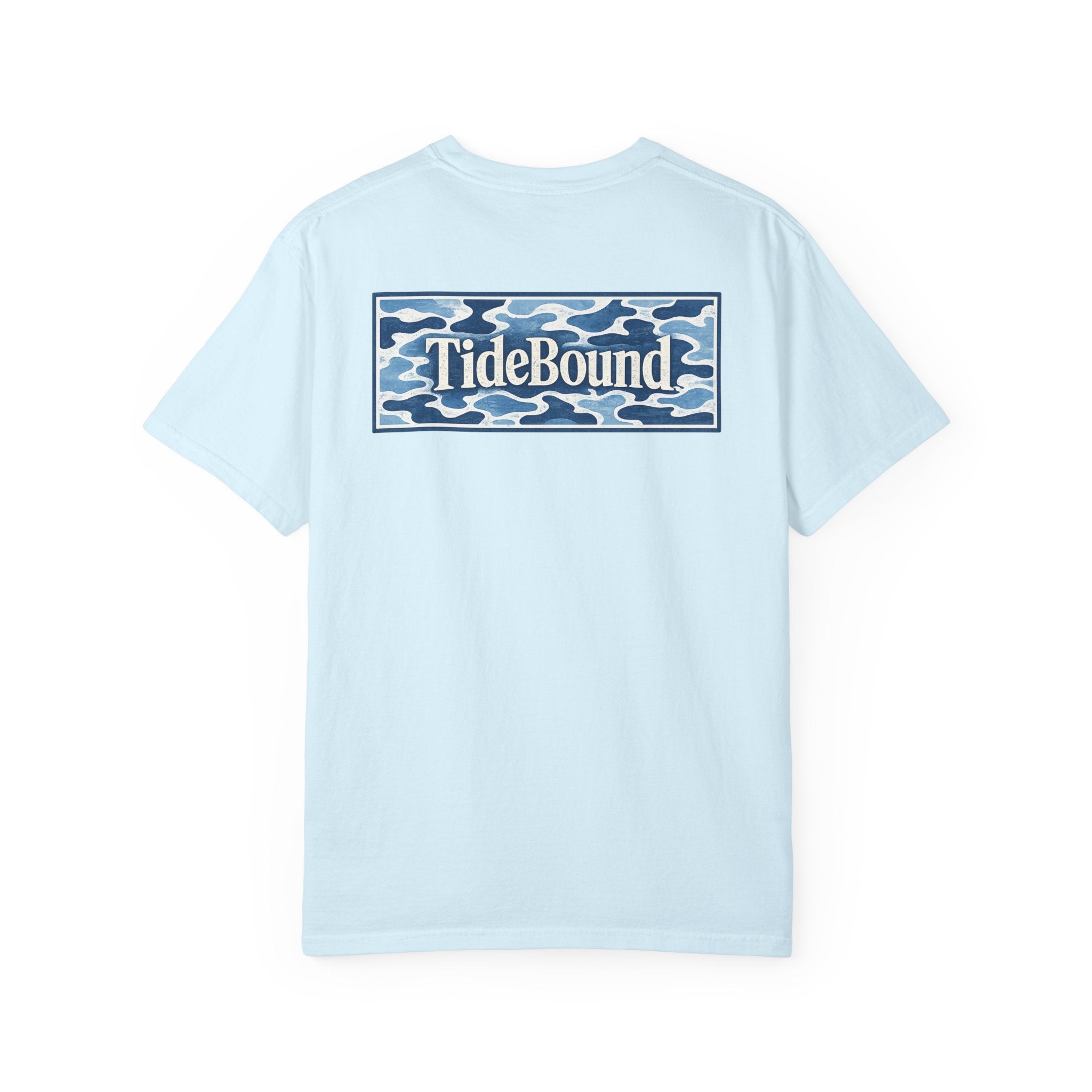 T-shirt — TideBound Blue Camo Logo Tee