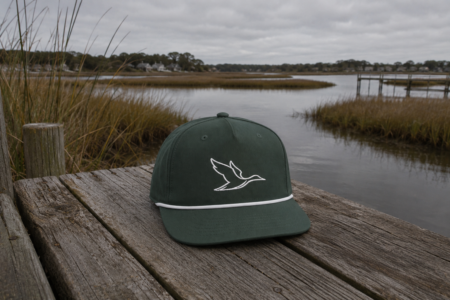 Duck Rope Hat | Moss