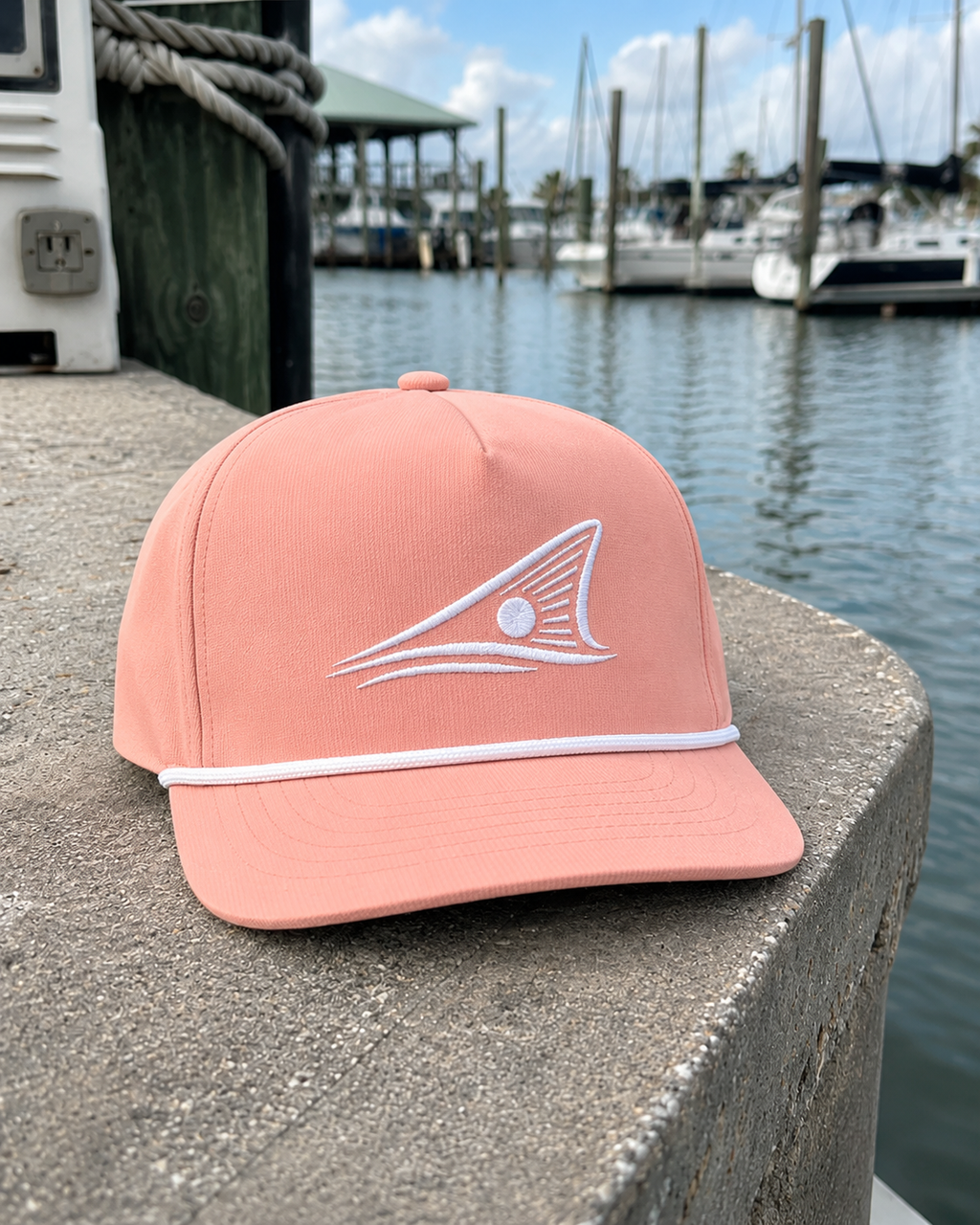 Redfish Tail Embroidered | Peachy
