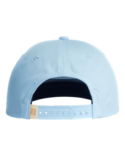 Embroidered Marlin Rope Hat | Chambray