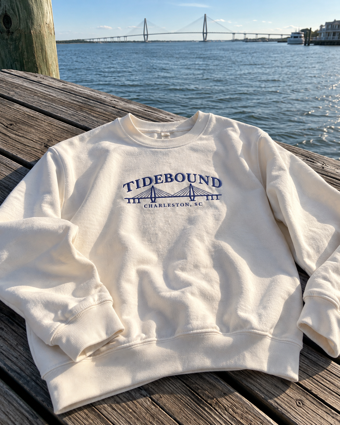 Limited Embroidered Charleston Sweatshirt