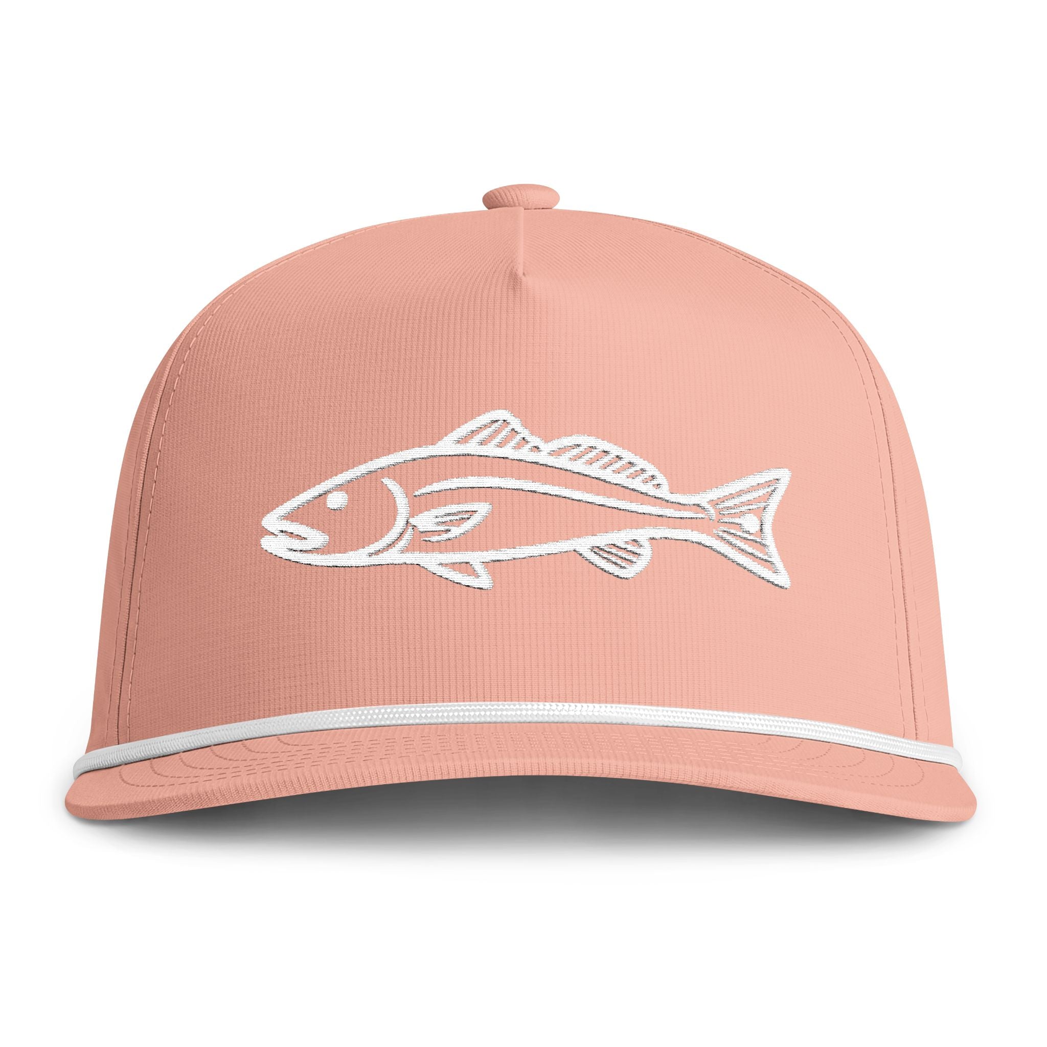 Redfish Embroidered Rope Hat | Peachy