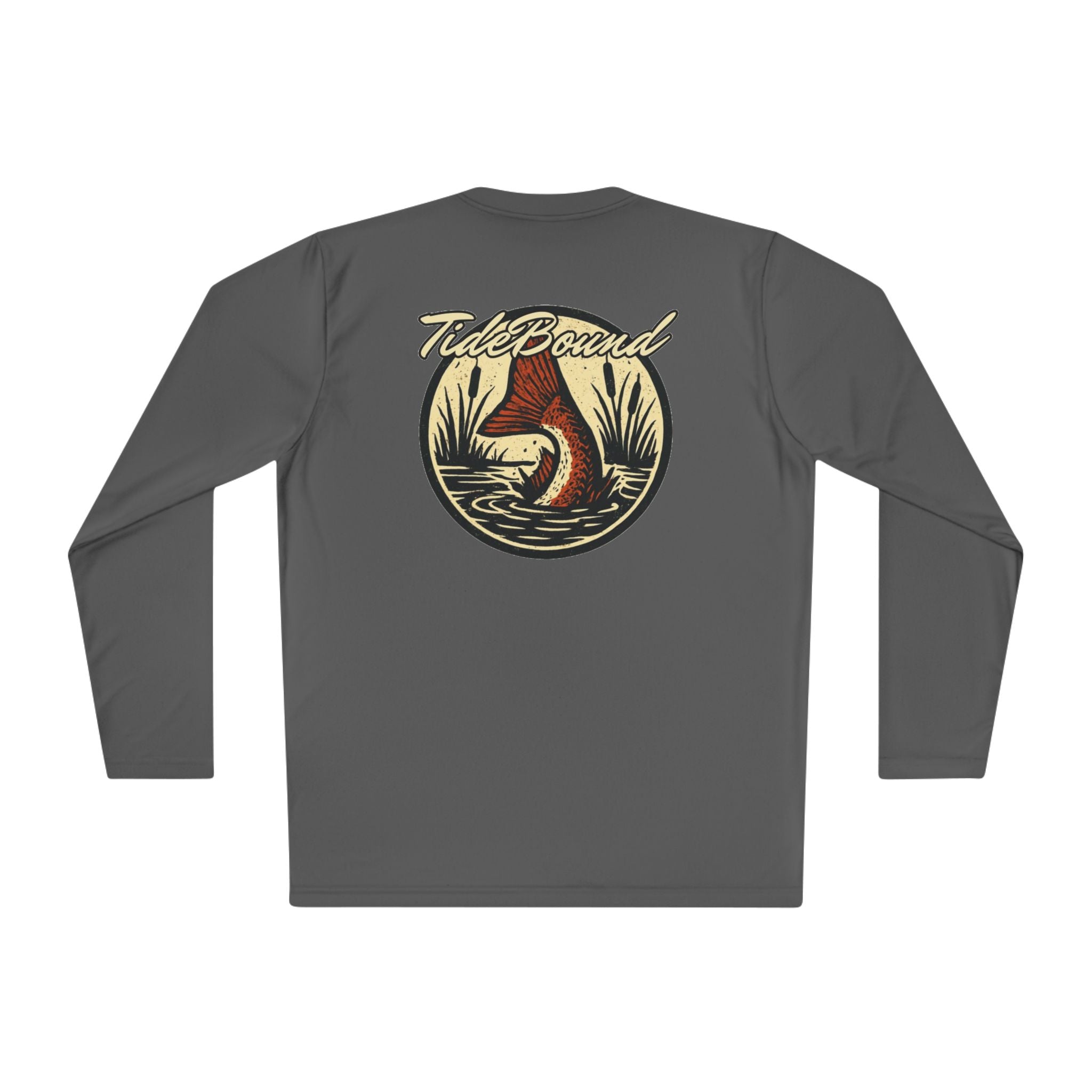 Redfish Tail Retro Performance Long Sleeve