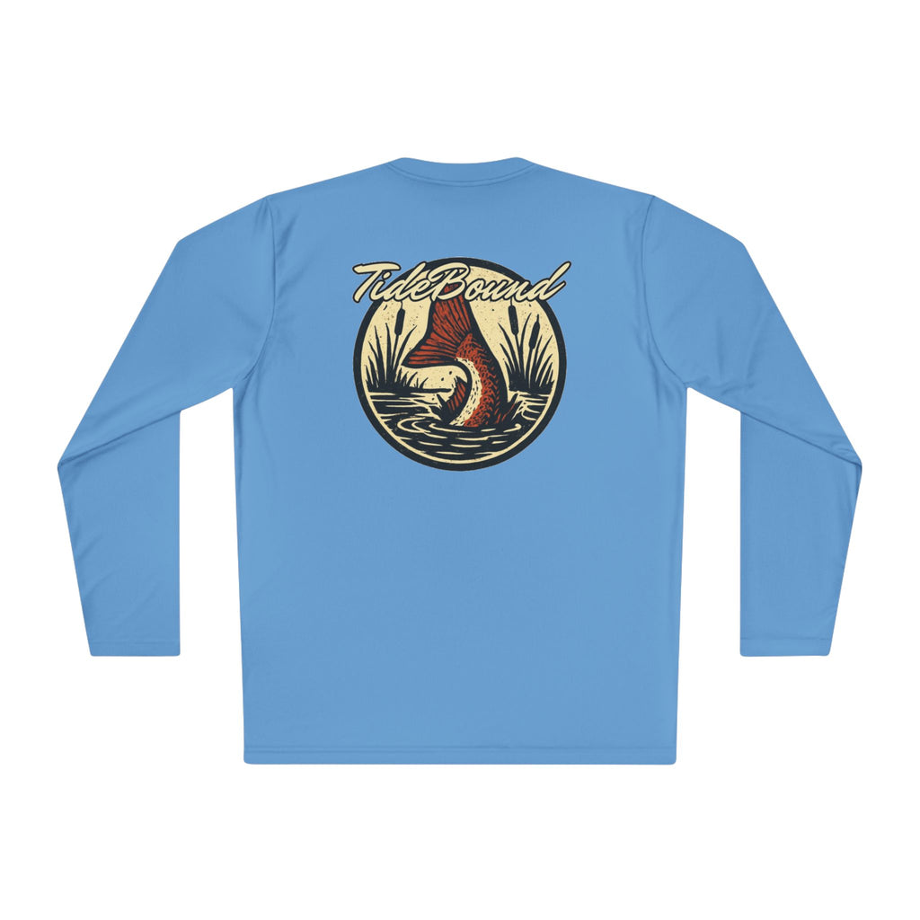 Redfish Tail Retro Performance Long Sleeve