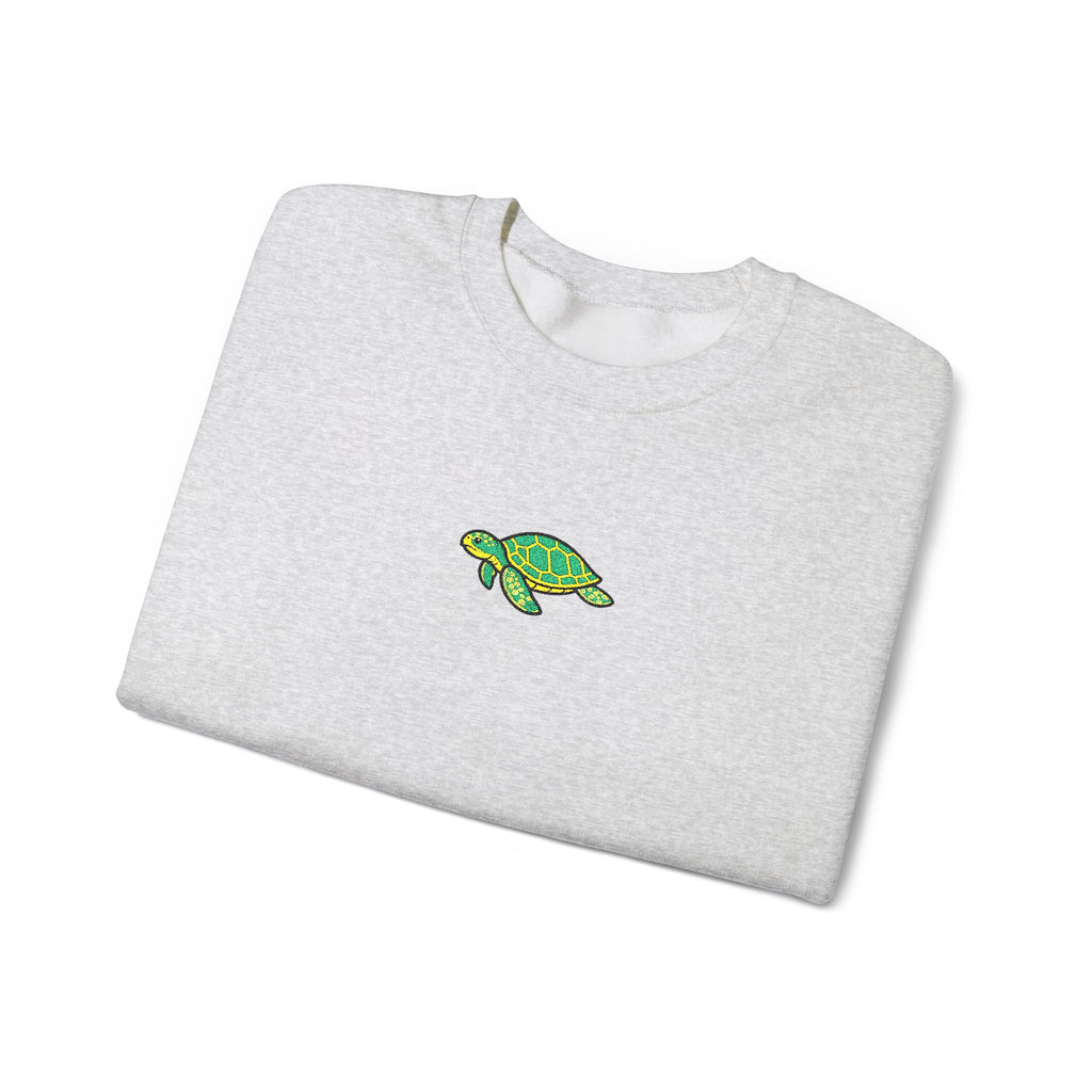 Sea Turtle Embroidered Sweatshirt