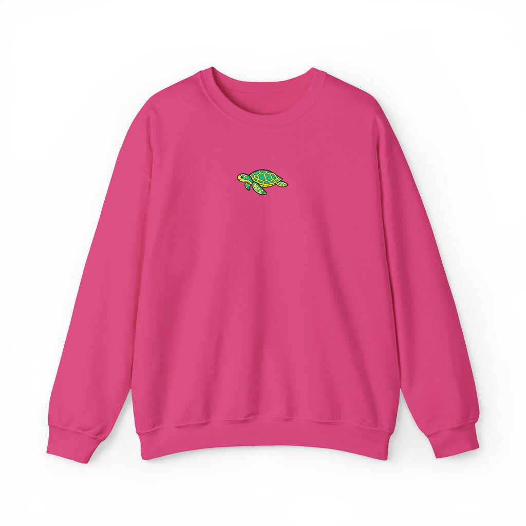 Sea Turtle Embroidered Sweatshirt