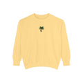 Palm Tree Embroidered Crewneck Sweatshirt