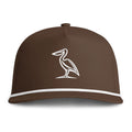 Pelican Embroidered Rope Hat | Espresso