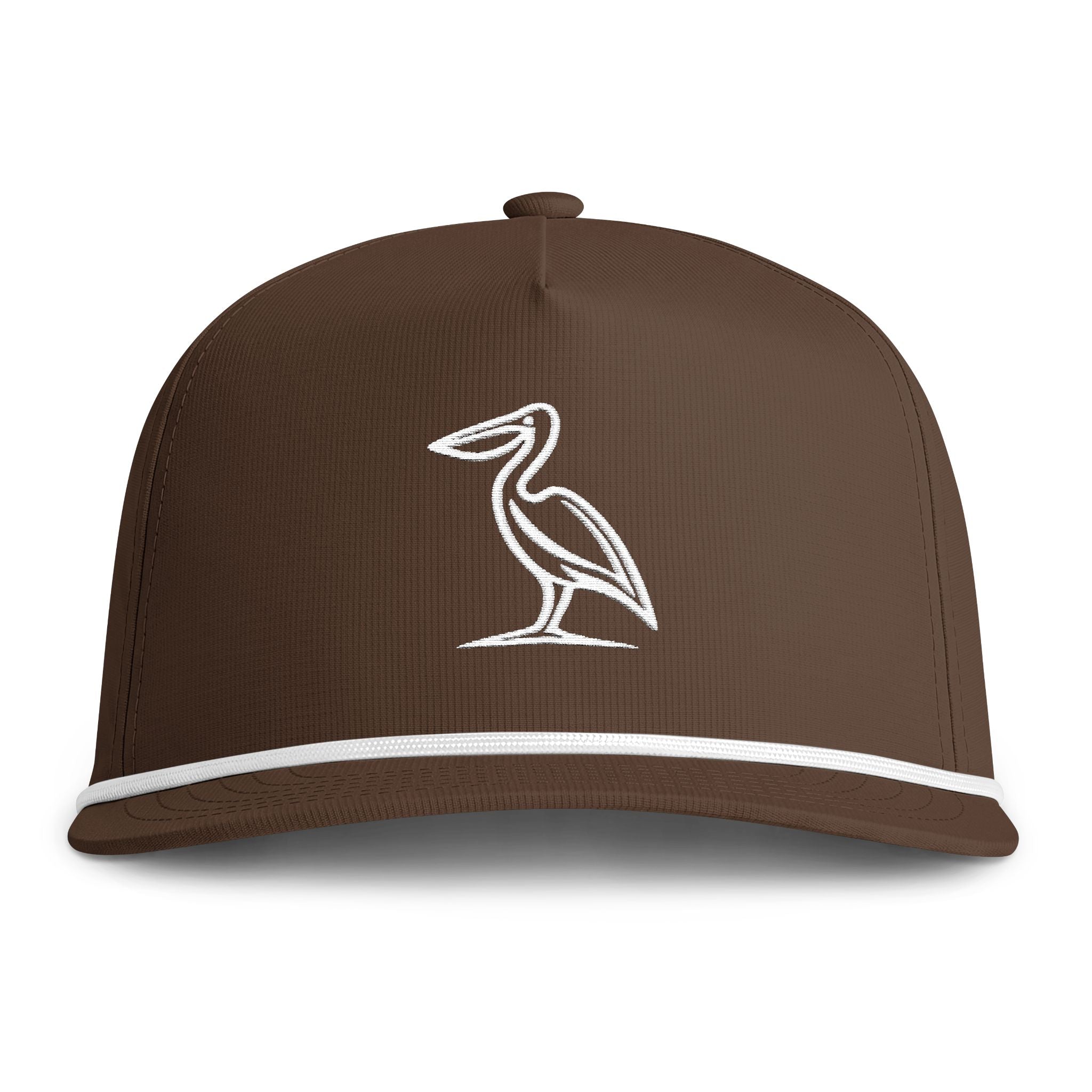 Pelican Embroidered Rope Hat | Espresso