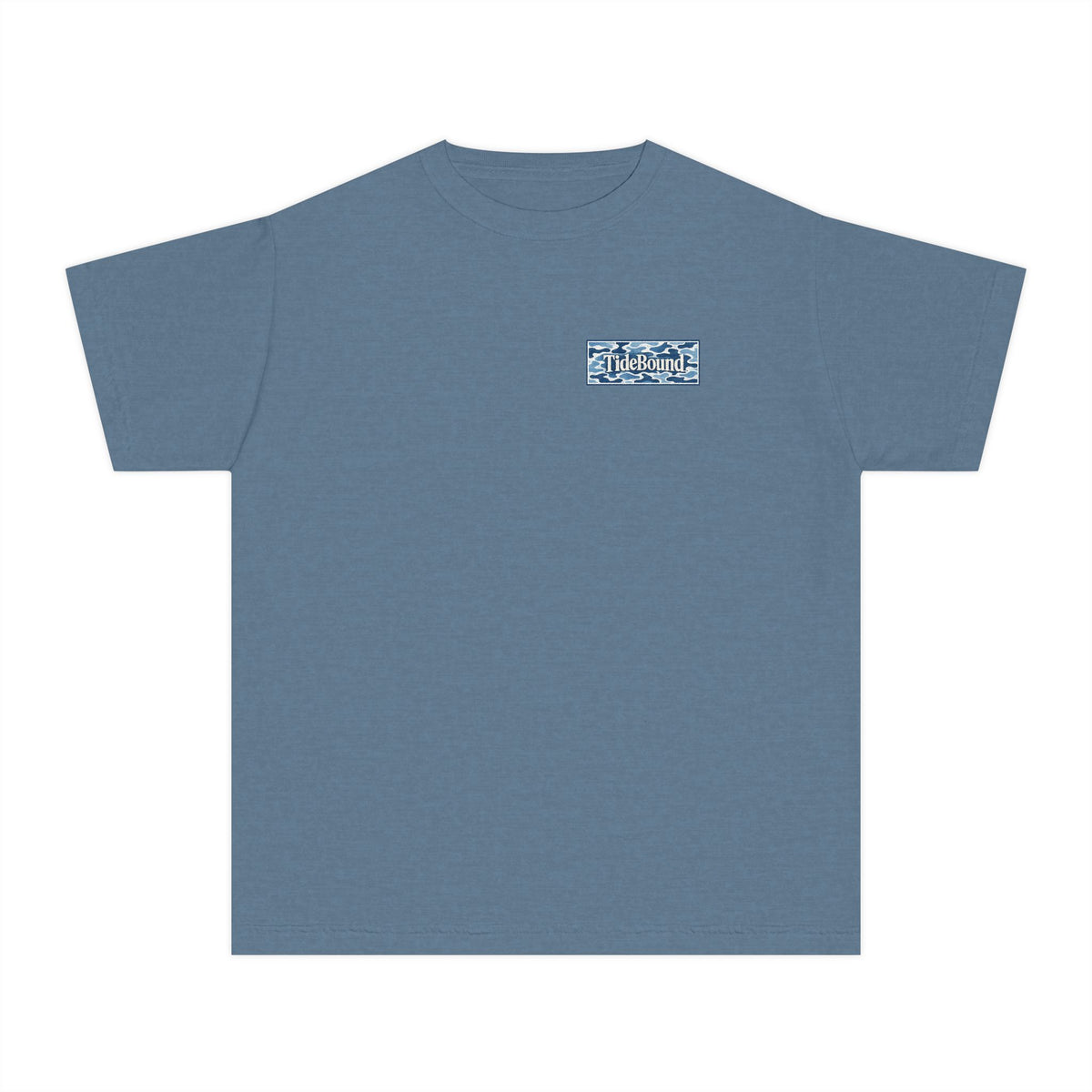 Youth Blue Camo Tee