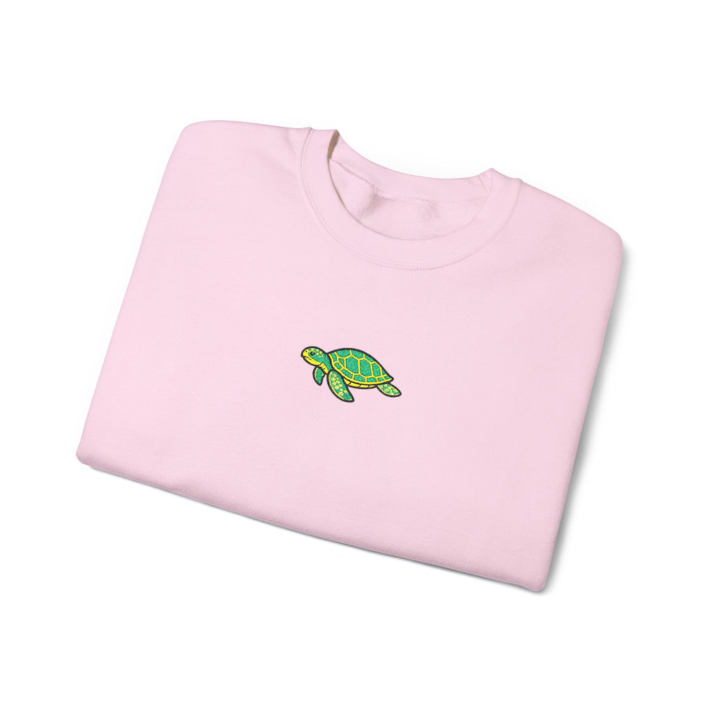 Sea Turtle Embroidered Sweatshirt