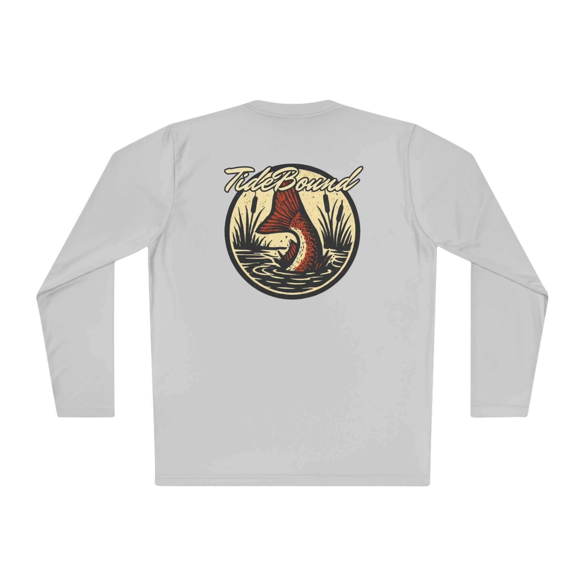 Redfish Tail Retro Performance Long Sleeve