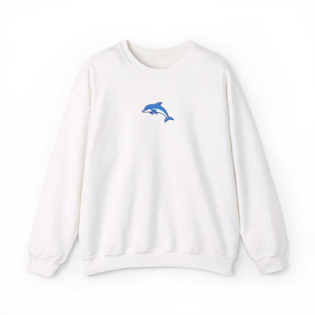 Dolphin Embroidered Sweatshirt
