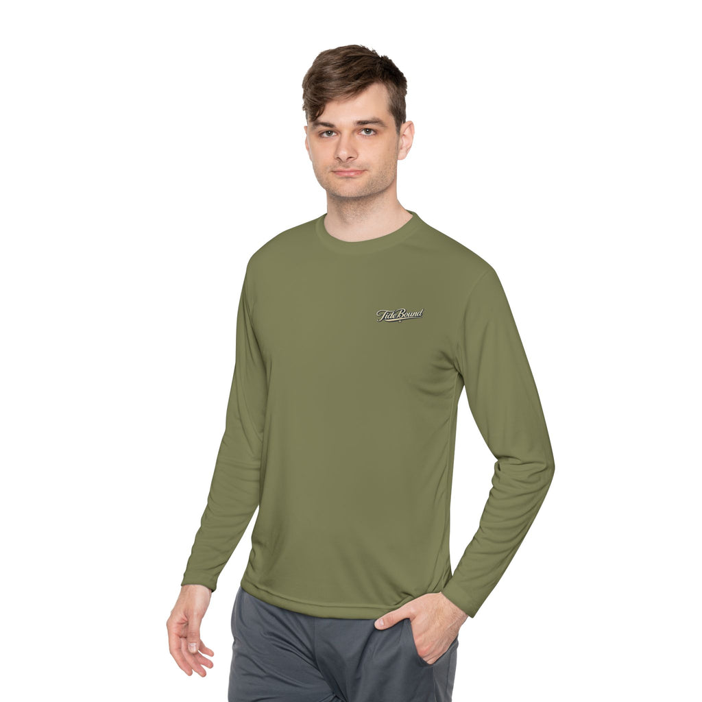 Redfish Tail Retro Performance Long Sleeve