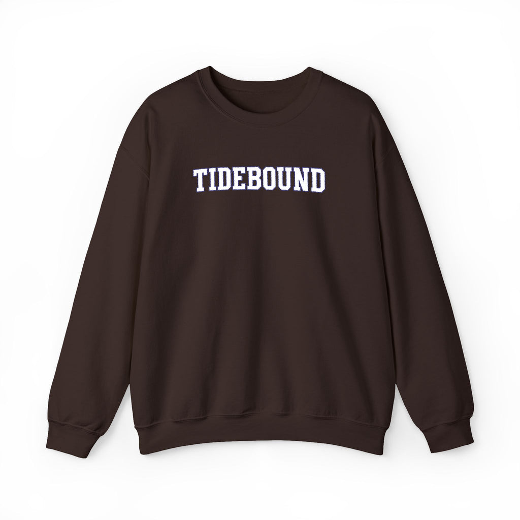 Tidebound Embroidered Sweatshirt | Chocolate