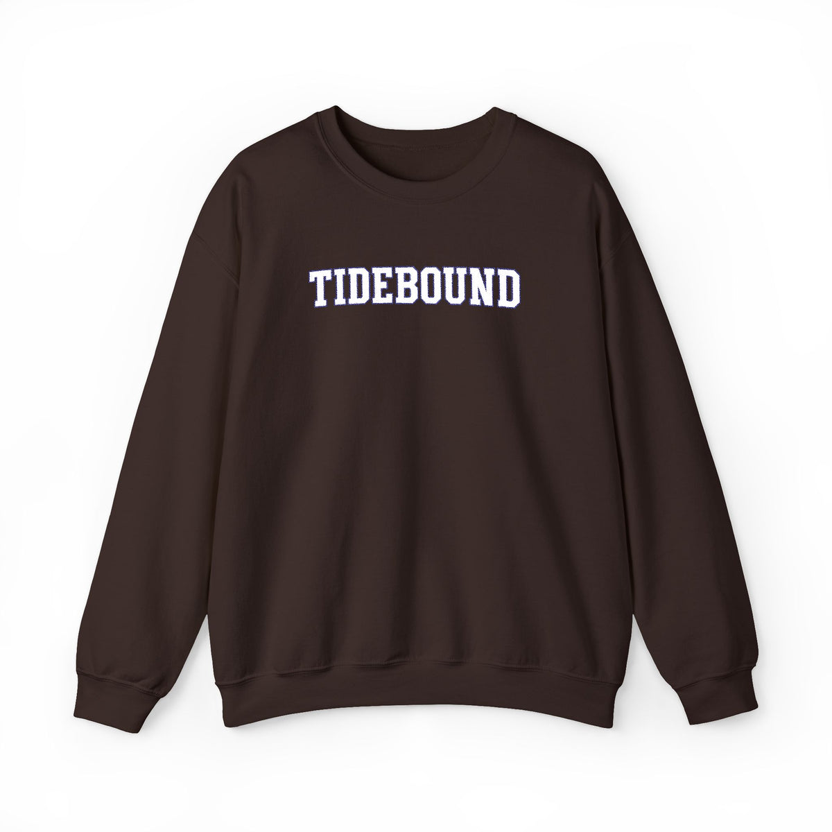 Tidebound Embroidered Sweatshirt | Chocolate