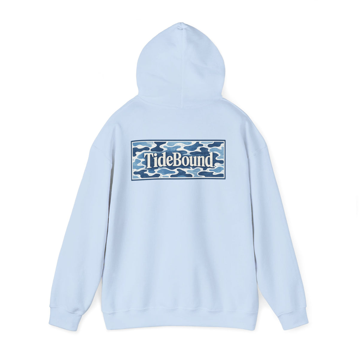 Blue Camo Hoodie