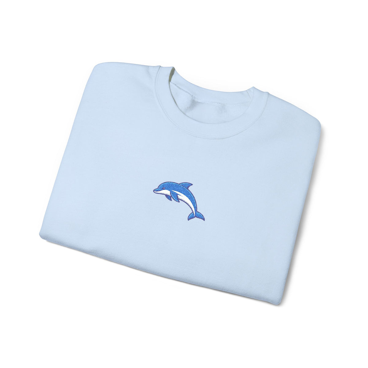 Dolphin Embroidered Sweatshirt