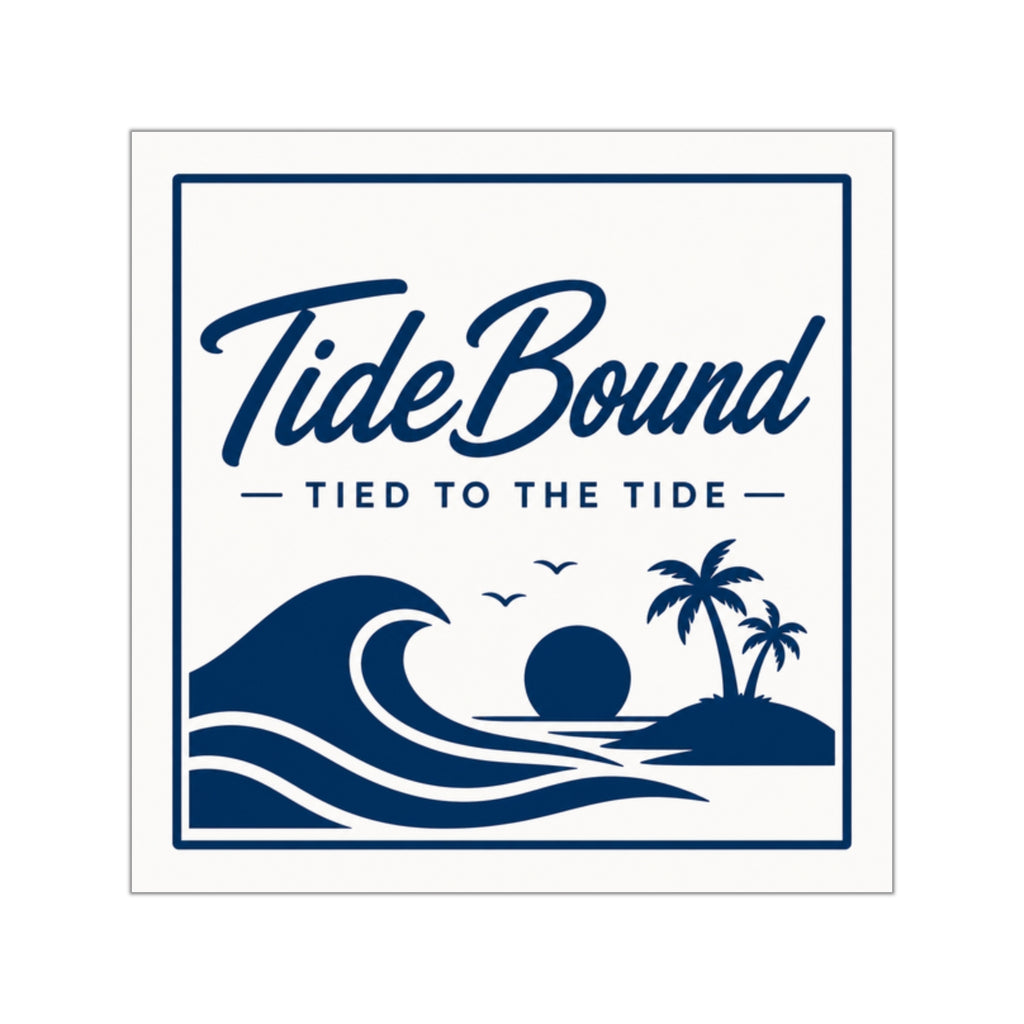 Tied to the Tide Sticker Decal