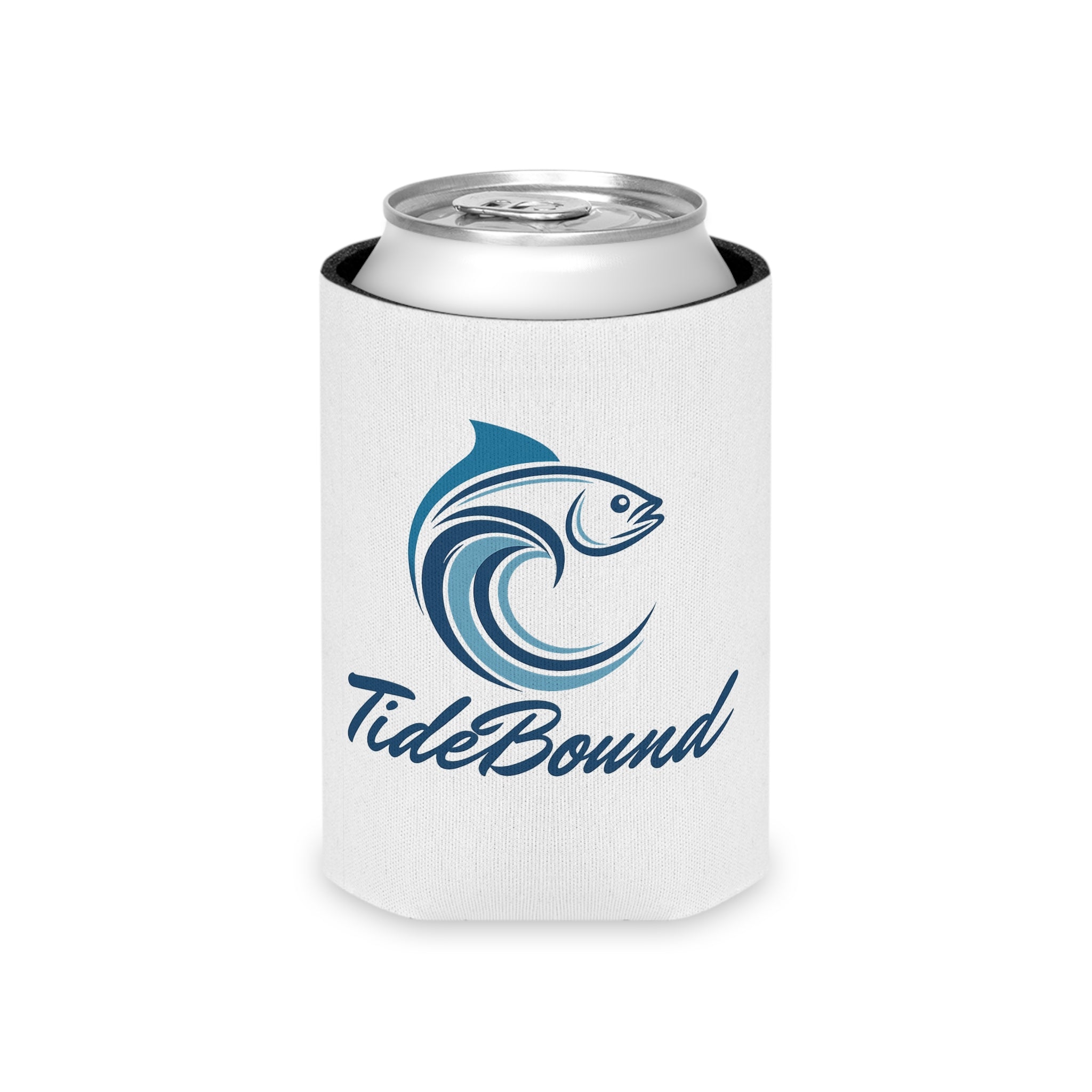 TideBound Fish Logo Koozie