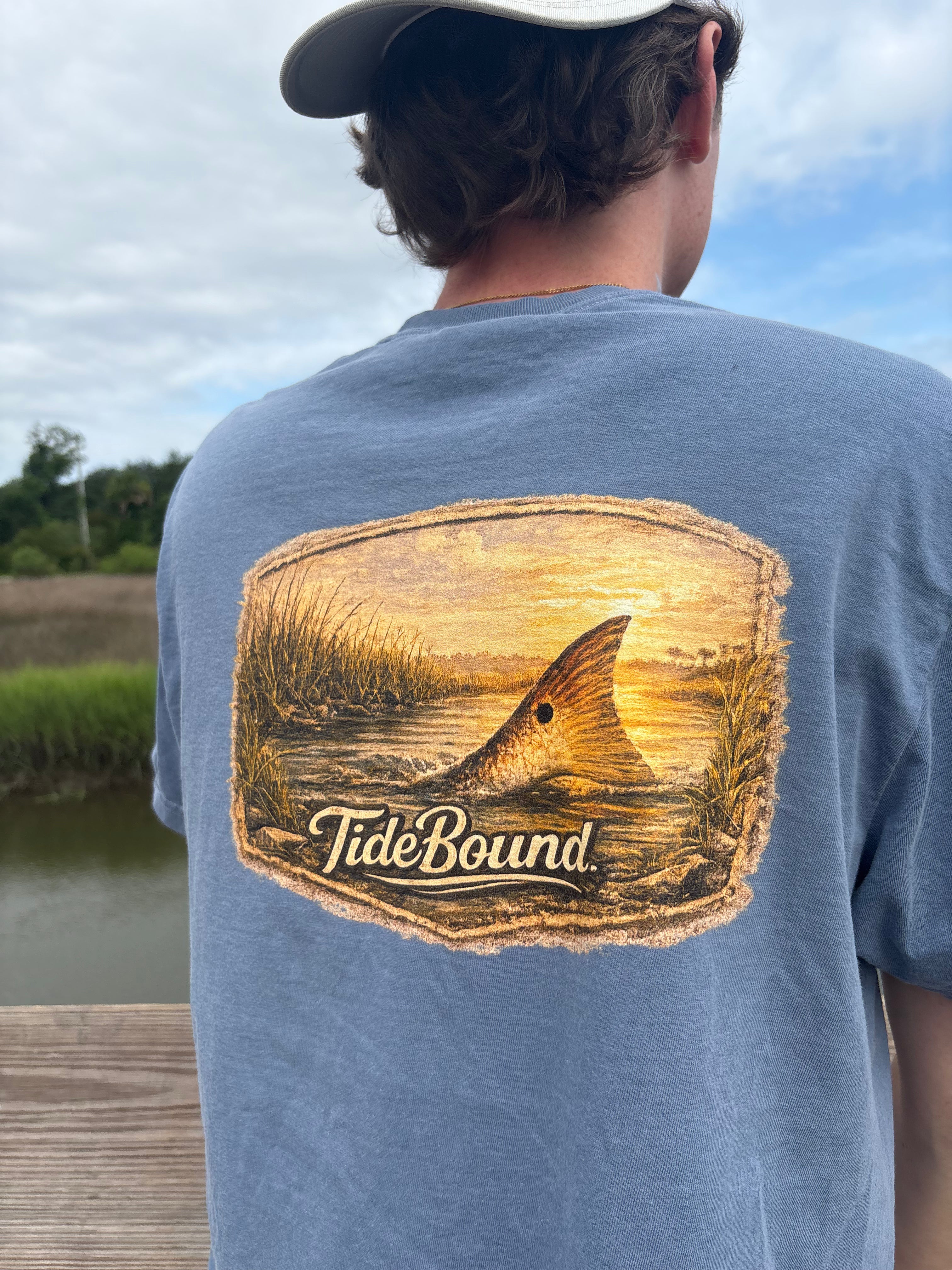 Red Drum Marsh Graphic Tee