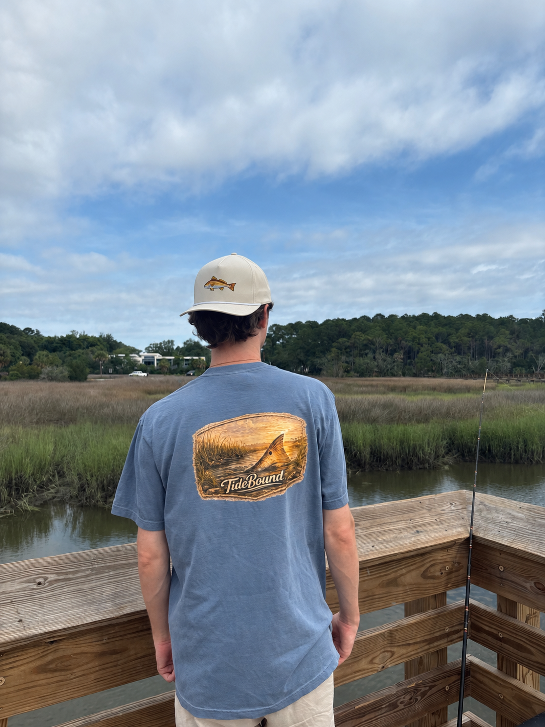 Red Drum Marsh Graphic Tee